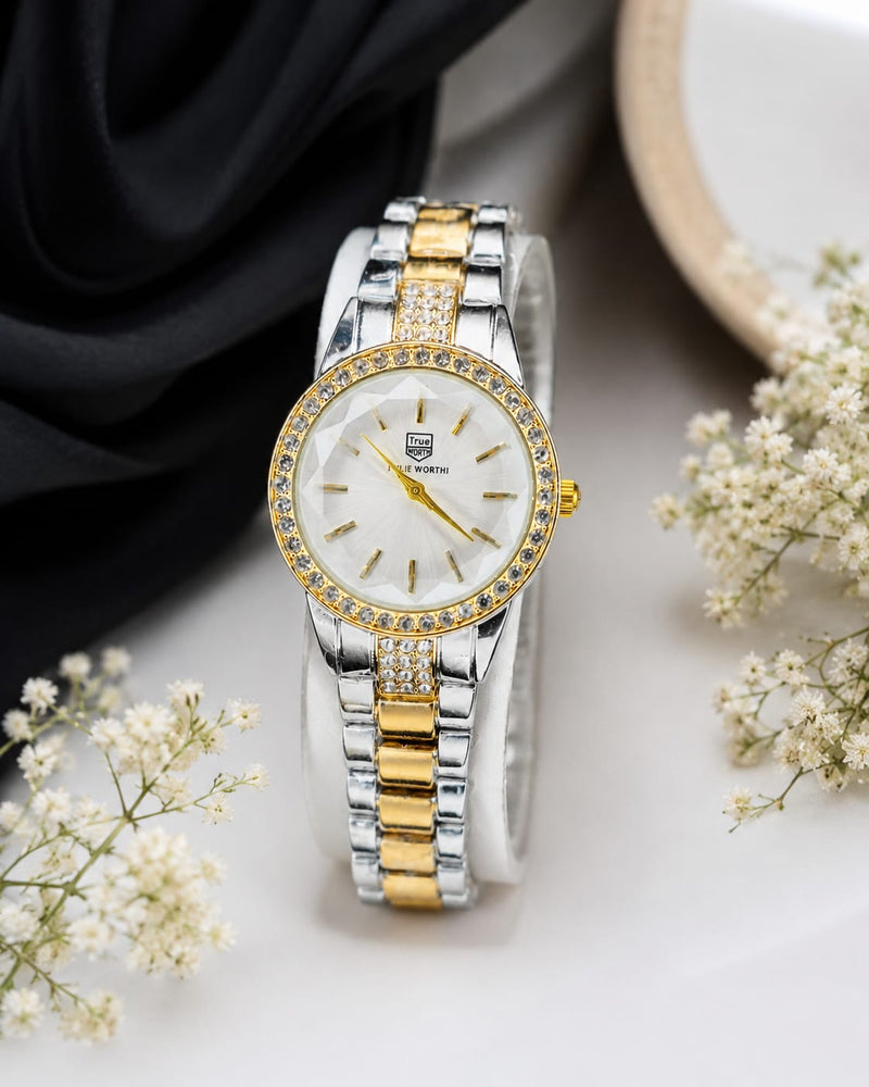 TRUE WORTH Women’s Luxury Elegance Watch