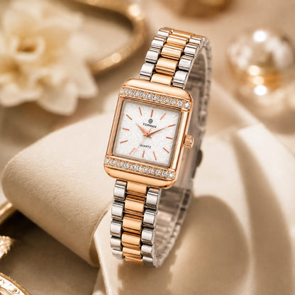 Elegant Women’s Luxury Square Watch