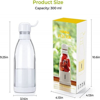 Portable Electric USB Juicer Bottle| 420 ML Rechargeable Mixers & Blender